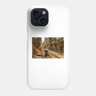 Train Street Vendor Phone Case