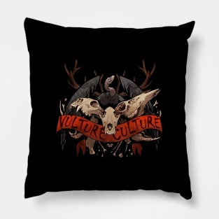 vulture culture Pillow