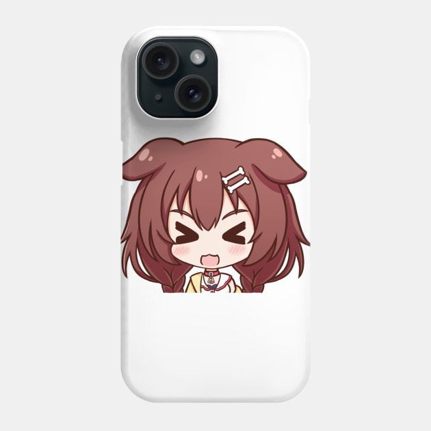 Inugami Korone Chibi Phone Case by Kent