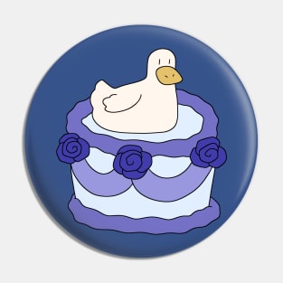 Birthday Cake Duck Pin