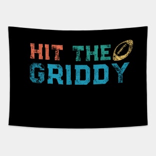 Hit The Griddy Football Funny Tapestry