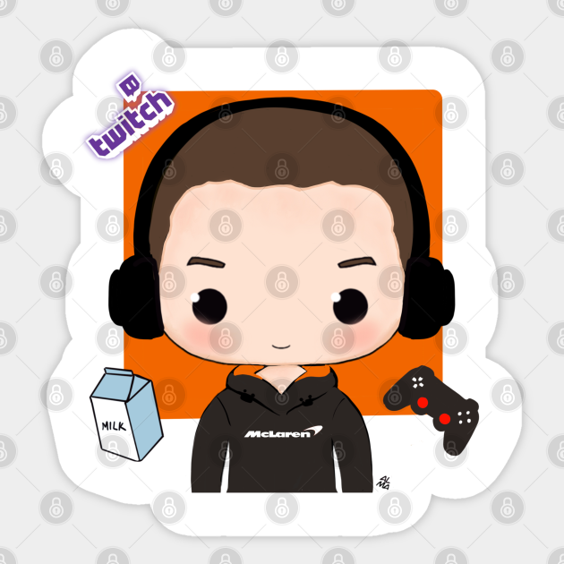 Lando Norris Lando Norris Autocollant Teepublic Fr Lando Norris Lando Norris Autocollant Teepublic Fr