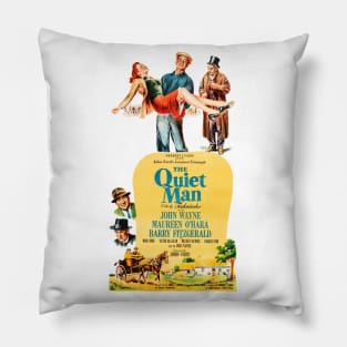 The Quiet Man Movie Poster #1 Pillow