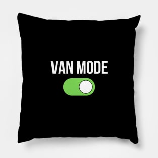 Van Mode On Pillow