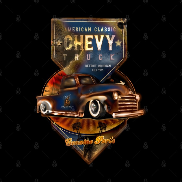 Chevy 3100 Rat Rod by hardtbonez