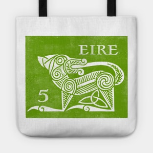 Vintage Eire Postage Stamp Tote