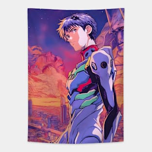 Anime Wonderland: Whimsical Art Prints Featuring Manga-Inspired Designs for Otaku Bliss! Tapestry