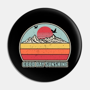 Vintage Good Day Sunshine Pin