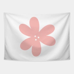 Cute Abstract Flower - Blush pink Tapestry