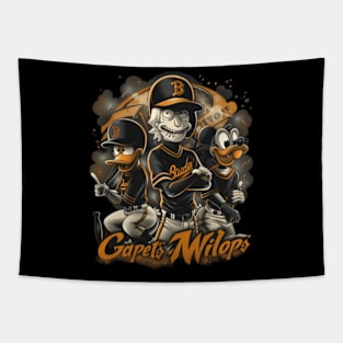 Quirky Animation Meets Orioles Spirit Tapestry