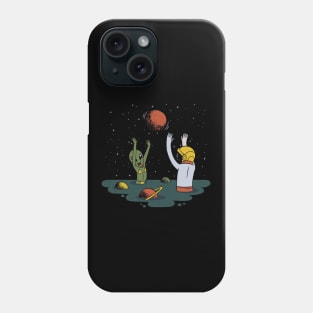 Astronaut Alien Phone Case