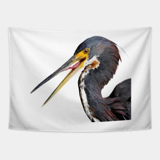 Tricolor Egret Tapestry