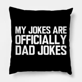 My jokes are officially dad jokes w Pillow