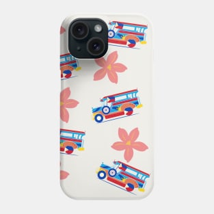 Philippine Jeepney and Sampaguita Phone Case