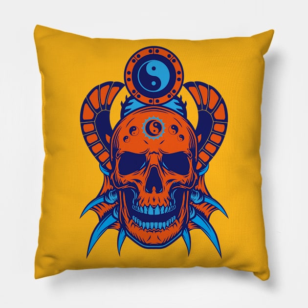 Reincarnation N°7 Pillow by couleur365