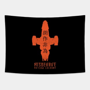 Misbehave Outlaw Cologne Tapestry