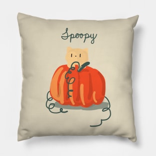 Spoopy Cat Pillow