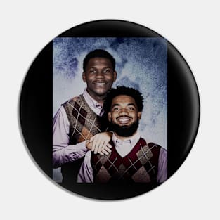 ANT and KAT Step Brothers Pin