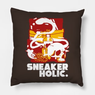 Sneaker Holic Midas Gold Retro Art Pillow