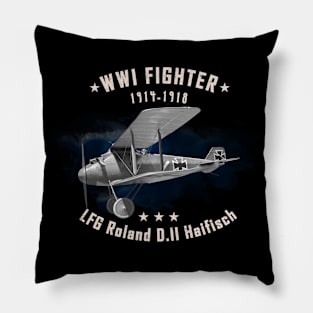 LFG Roland Haifisch WWI Fighter aircraft Pillow