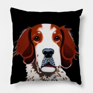Funny Welsh Springer Spaniel Dog Adorable Puppy Dog Mom Pillow