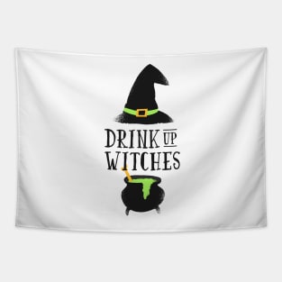 Cute Drink up Witches Halloween gifts, shirt, mug, stickers Tapestry