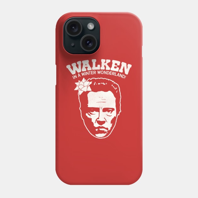 Walken in a Winter Wonderland Phone Case by darklordpug