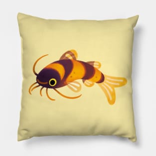 Bumblebee catfish Pillow