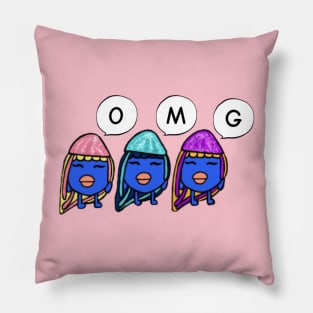 The Jellyfish Sisters Pillow