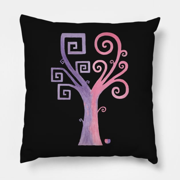 Tree of love from Andromeda Pillow by PinkBubble