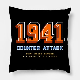 Mod.1 Arcade 1941 Counter Attack Flight Fighter Video Game Pillow