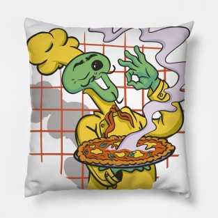 Pizza Alien Pillow