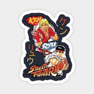 street fighter - Ryu & Ken Magnet