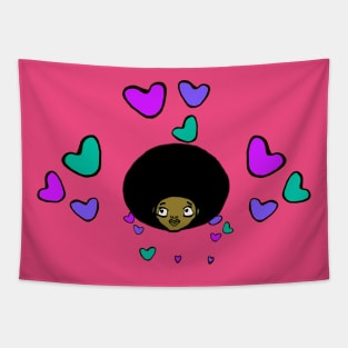 Afro Love (Black Lives Magical Edition) Tapestry