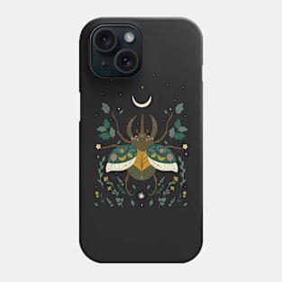 Floral Beetle Phone Case