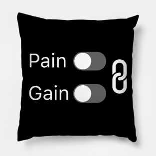 No Pain, No Gain Pillow