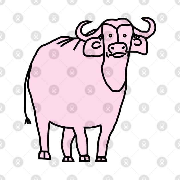 Pink Ox by ellenhenryart