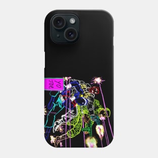 GI Joe Fire Fight in Neon Phone Case