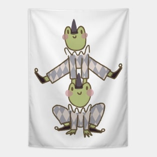 Circus Frogs Tapestry