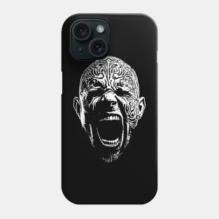 Rage White Phone Case