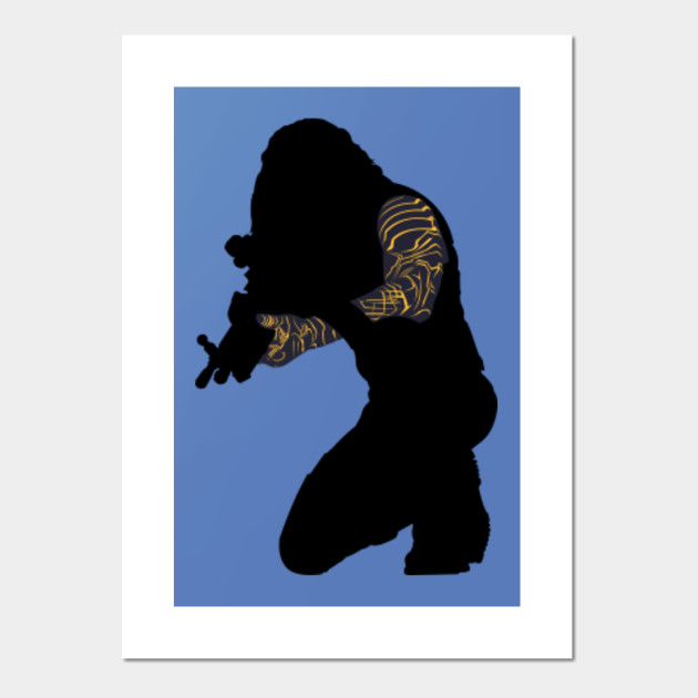 White Wolf Winter Soldier Posters And Art Prints Teepublic