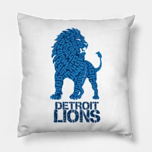 Detroit Lions Pillow