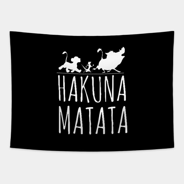 hakuna matata Tapestry by zakytuntun