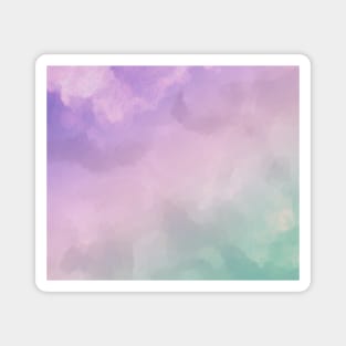 Pretty Pastel Clouds Magnet