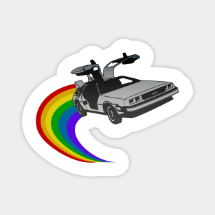 DeLorean Time Machine Magnet