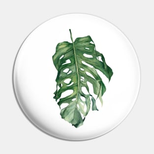 Tropical Monstera Leaf Pin