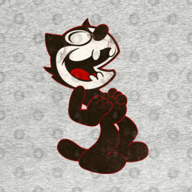 Laughing Original Felix The Cat Felix The Cat Vintage Long