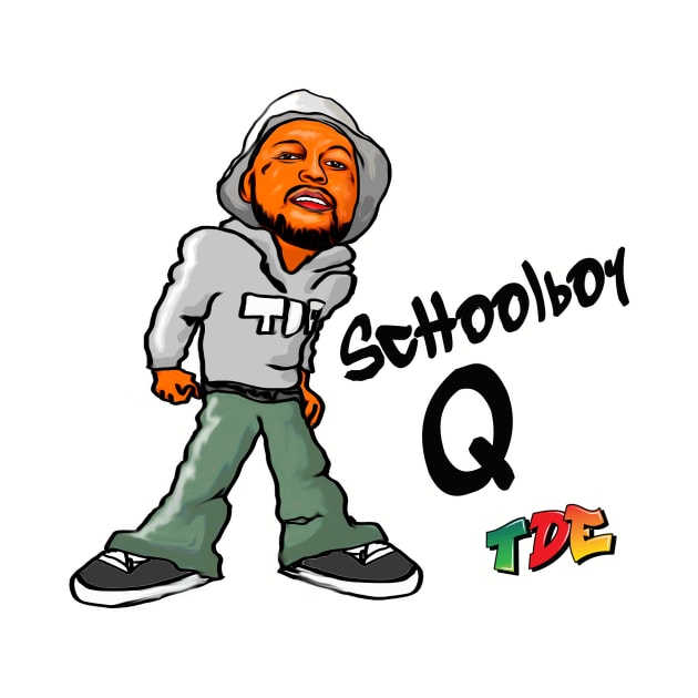 ScHoolboy Q by artcustomized
