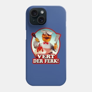 Vintage Chiken Vert Der Ferk Phone Case