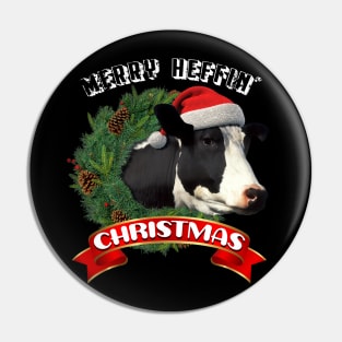 Merry Heffin' Christmas Pin